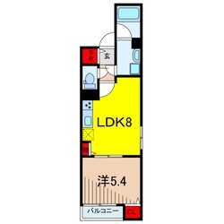 コンフォート青井の物件間取画像